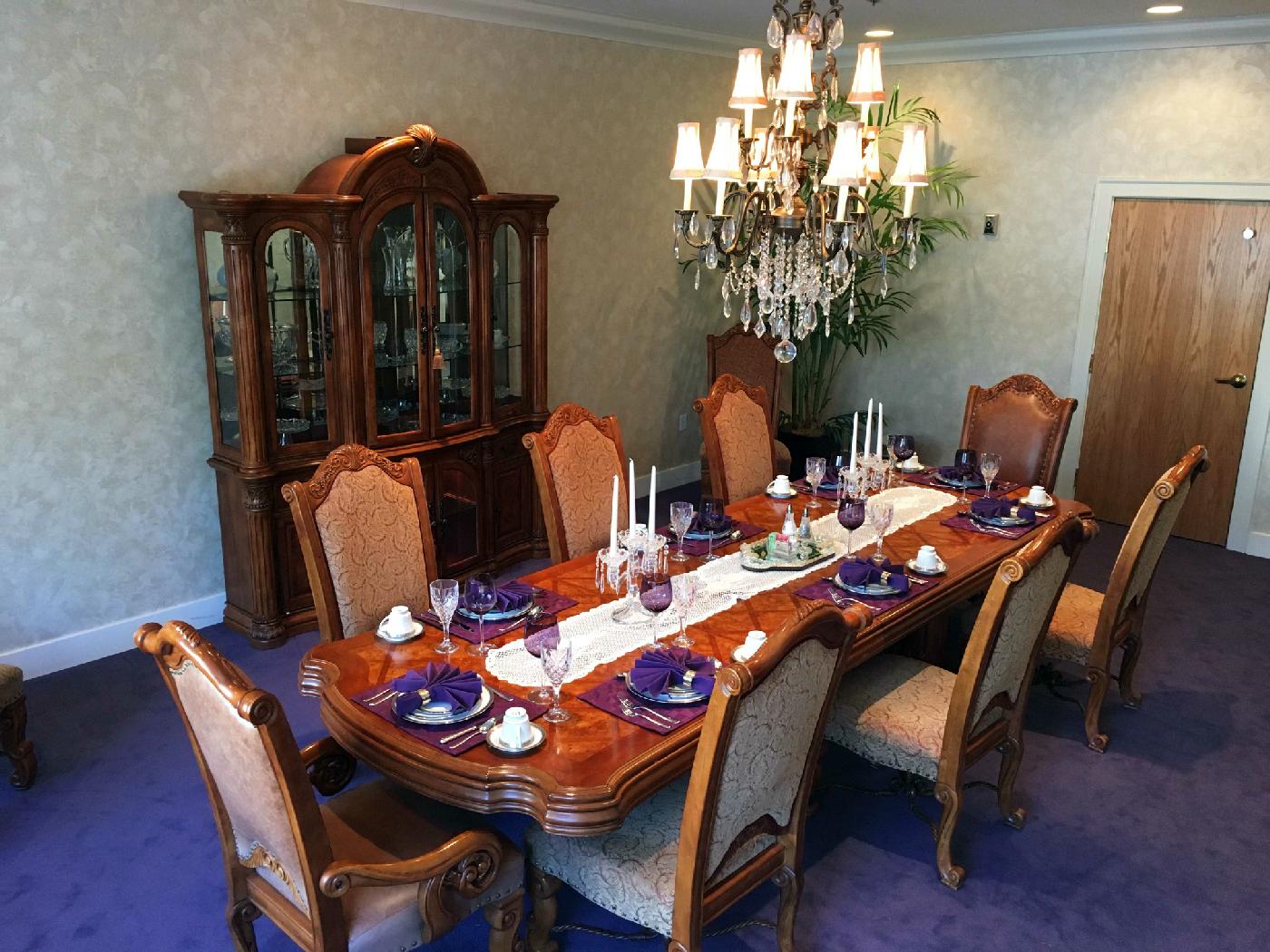 Private Dining Room at Whispering Winds